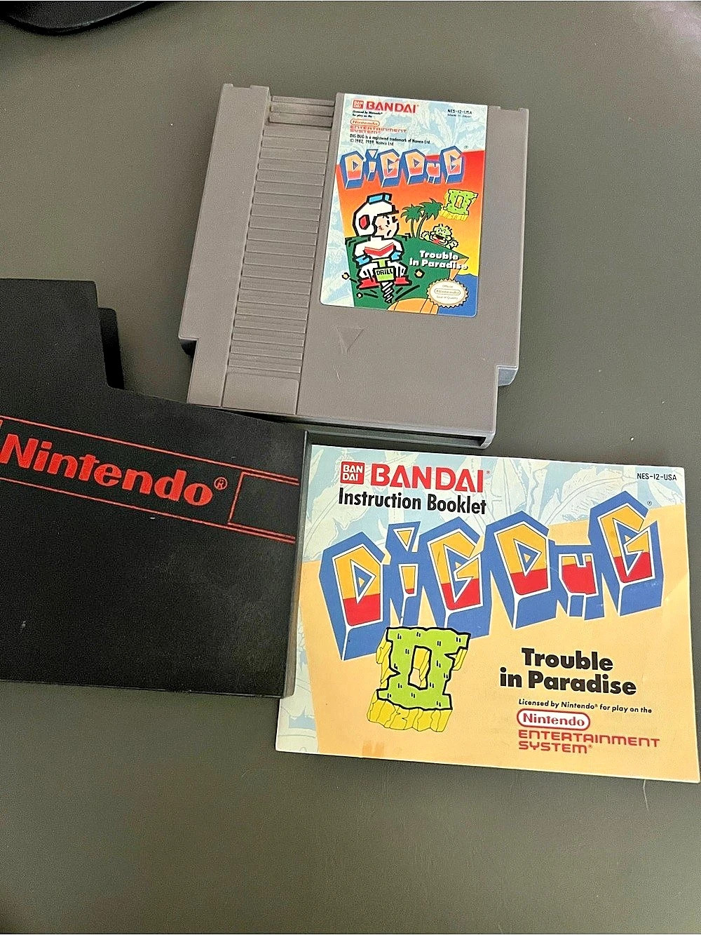 Nintendo Panic Restaurant NES Game with Manual & Sleeve